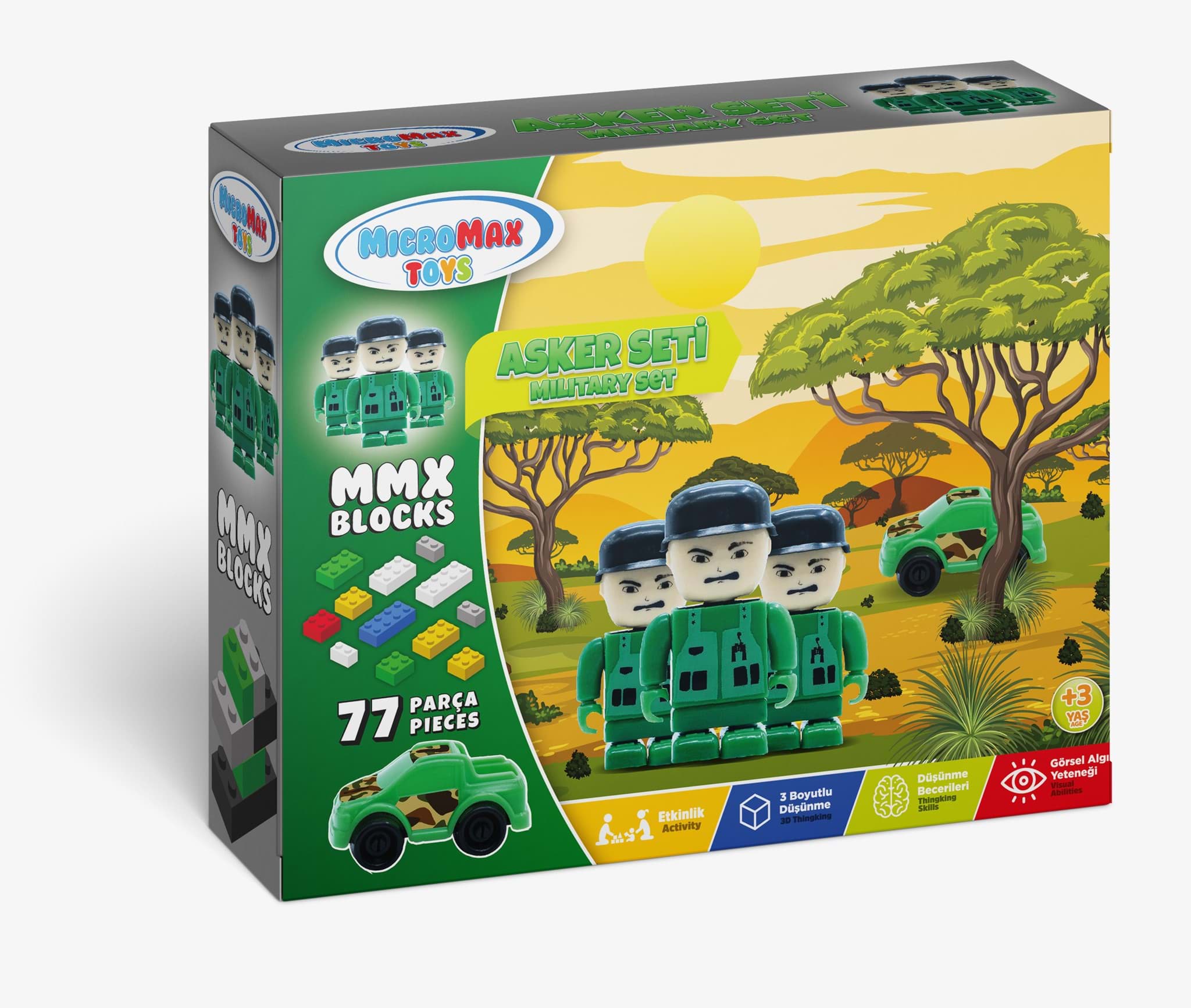 BLOK 77 PARÇA ASKER SETİ resmi